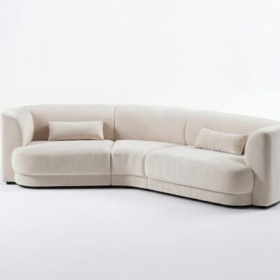 Sofa Clara curved sectional sofa 1 hover