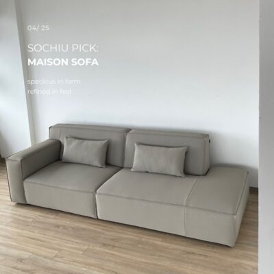 Sofa Maison 3 seater open-end sofa low leg version